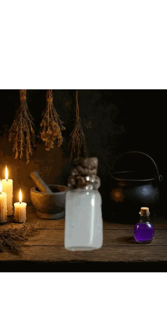 ✨ Agua de Luna Blanca - Botella Recta ✨