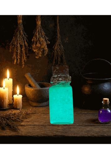 ✨ Agua de Luna Verde - Botella Recta ✨